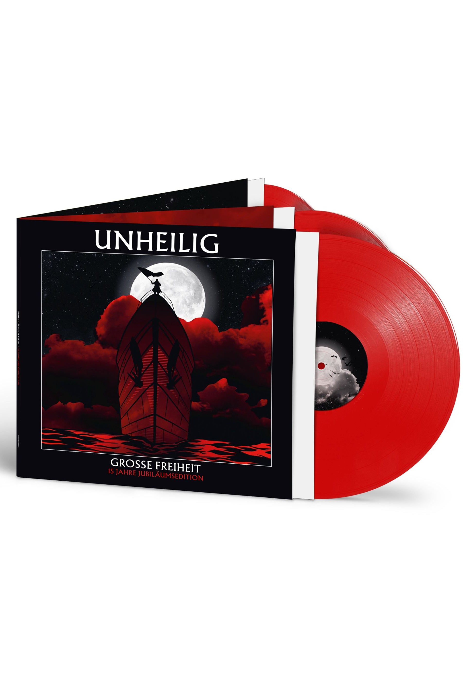 Unheilig - Grosse Freiheit (15 Jahre Jubiläumsedition) Red - Colored 3 Vinyl | Neutral-Image