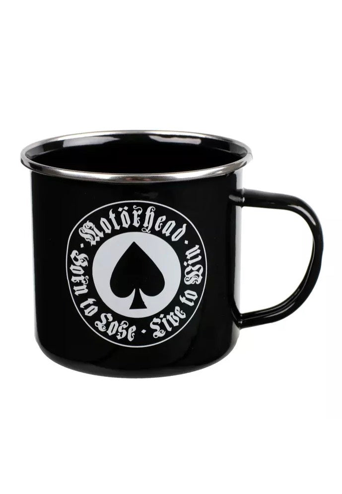 Motörhead Born To Lose Enamel Tasse
