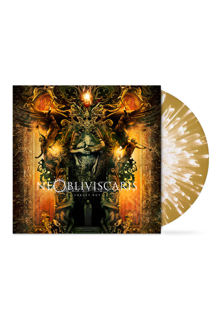 Ne Obliviscaris - Forget Not Gold/White - Splattered Vinyl | Neutral-Image
