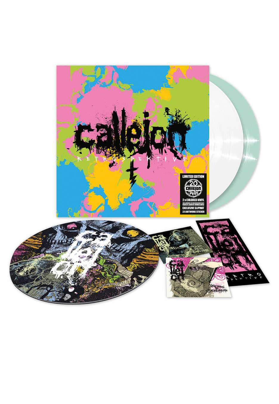 Callejon - Retrospektive: Willkommen im Beerdigungscafé/Fauler Zauber Dunkelherz (2021 Rem) SIGNED - LP Box | Neutral-Image