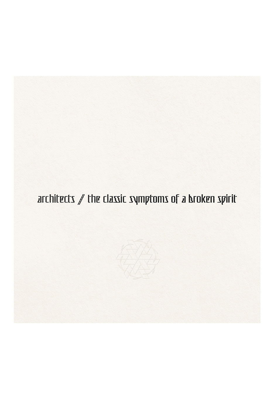 Architects - the classic symptoms of a broken spirit - Digipak CD | Neutral-Image