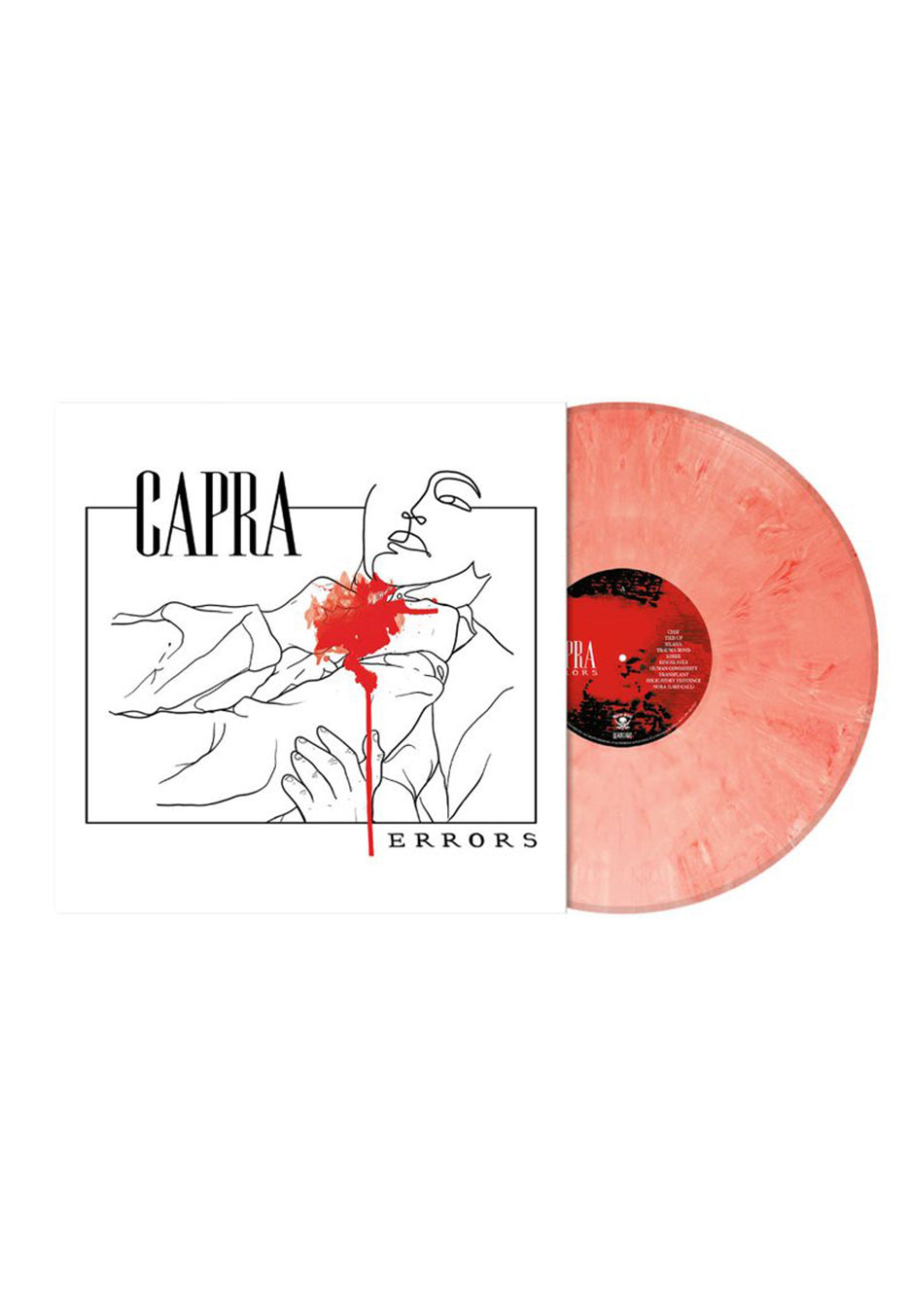 Capra - Errors Ltd. Red/White - Marbled Vinyl | Neutral-Image