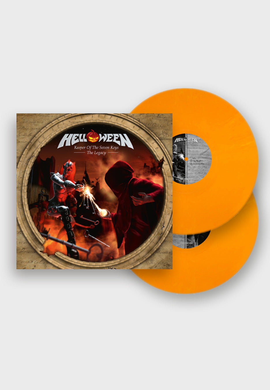Helloween Keeper Of The Seven Keys: The Legacy Ltd. Orange/White Marbled 2 Vinyl
