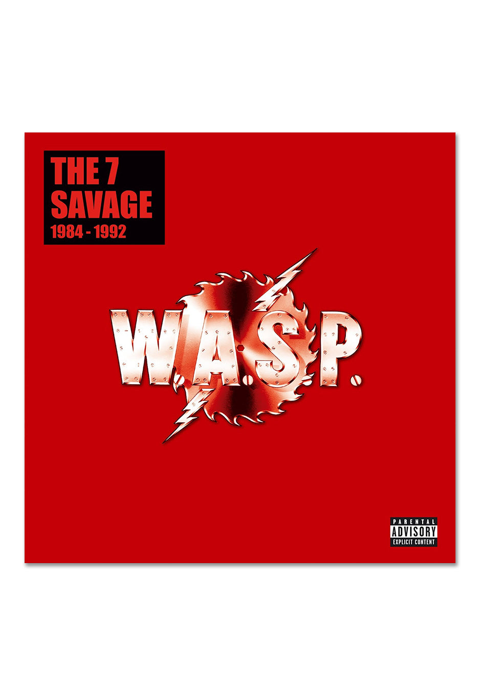 W.A.S.P. - The 7 Savage 1984-1992 - 7 CD Boxset | Neutral-Image