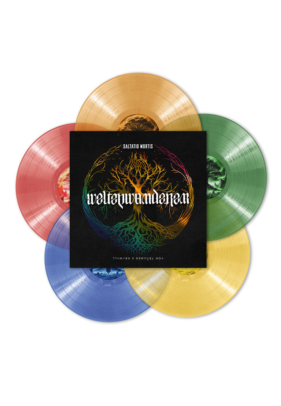 Saltatio Mortis - WELTENWANDERER - Von Träumen & Krawall Limited - Colored 5 Vinyl | Neutral-Image