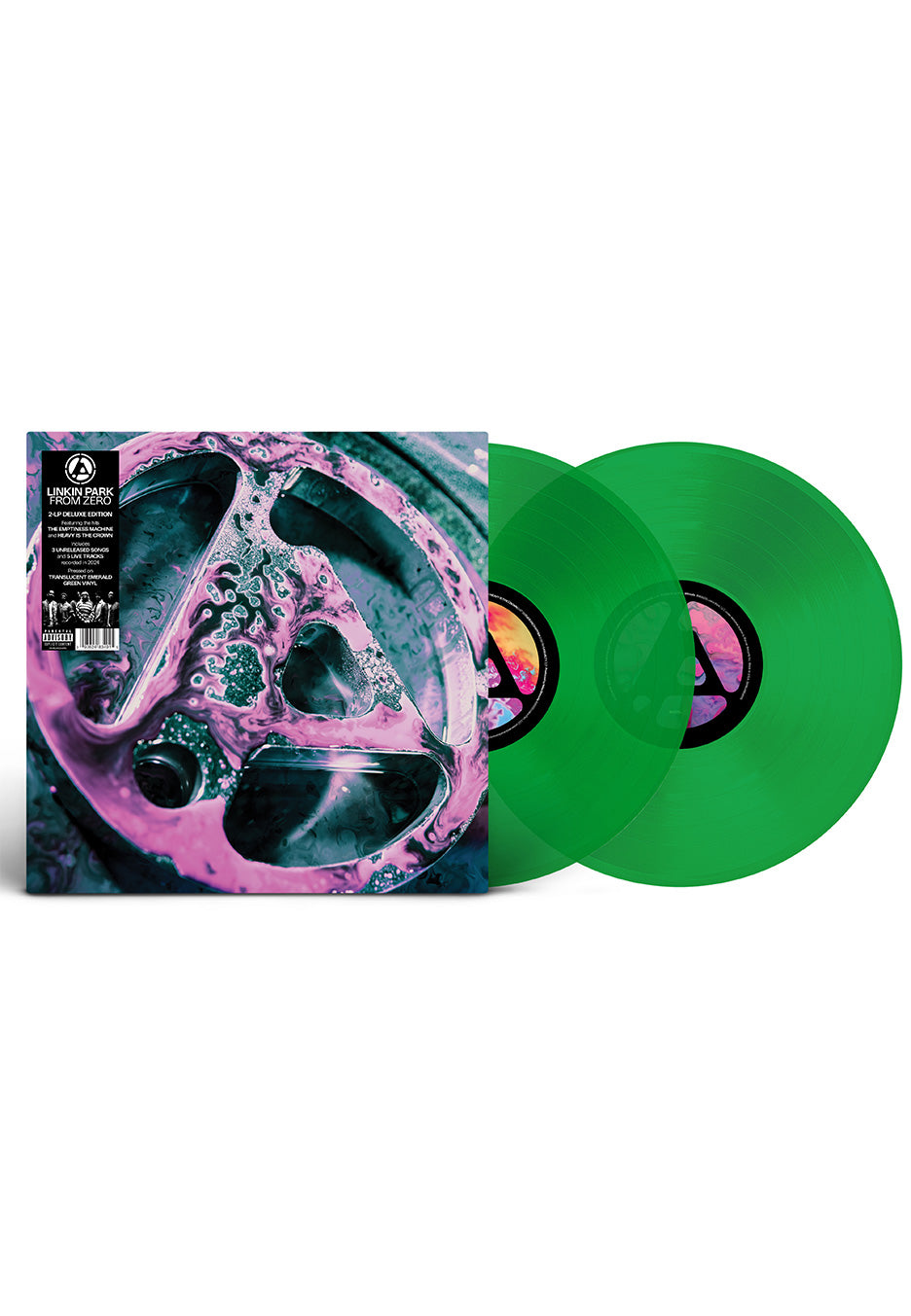 Linkin Park - From Zero (Deluxe Edition) Ltd. Green - Colored 2 Vinyl | Neutral-Image