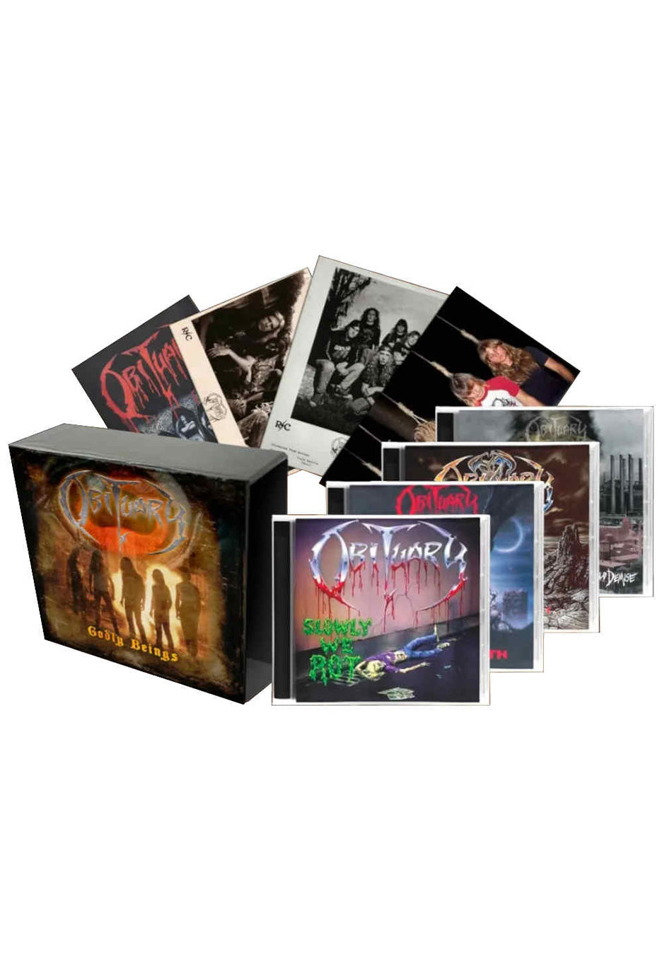 Obituary - Godly Beings (Deluxe) - 4 CD Boxset | Neutral-Image