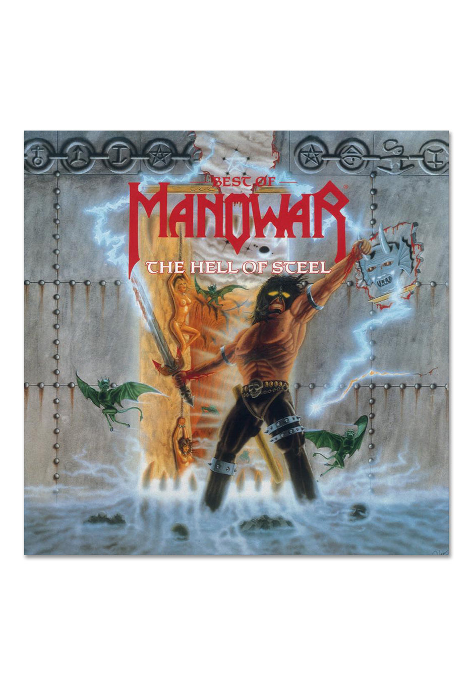 Manowar - The Hell Of Steel: Best Of Manowar - 2 Vinyl | Neutral-Image
