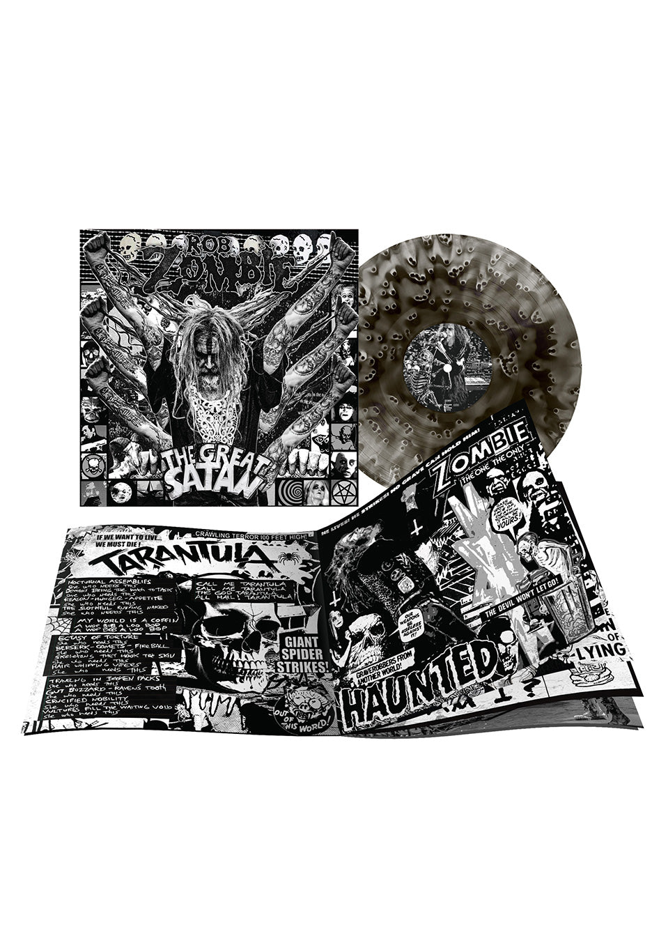Rob Zombie - The Great Satan Ghostly Black - Colored Vinyl | Neutral-Image