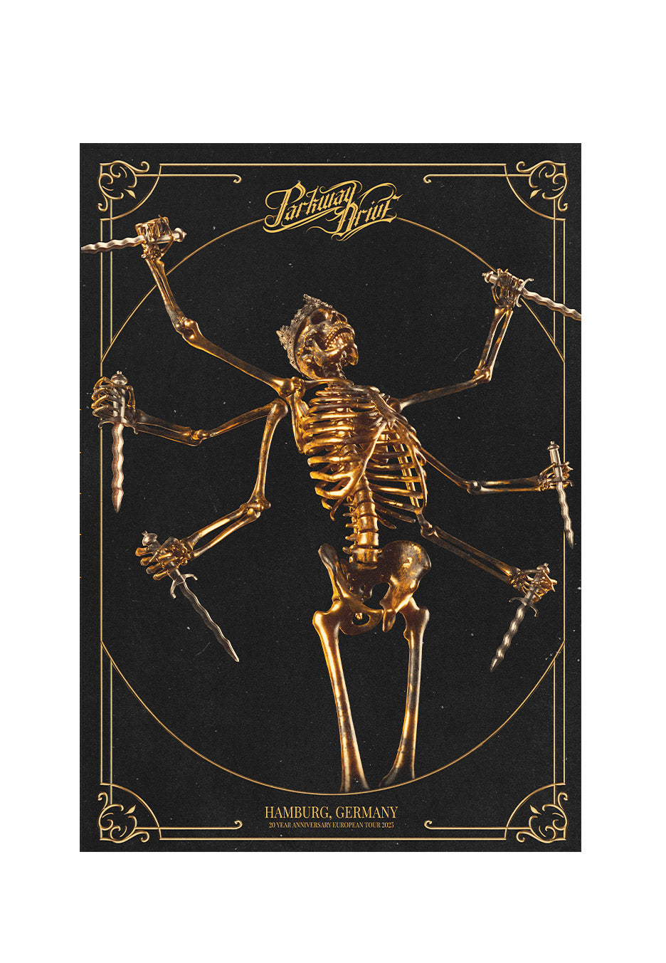 Parkway Drive - Hamburg Pop Up 2025 - Poster | Neutral-Image