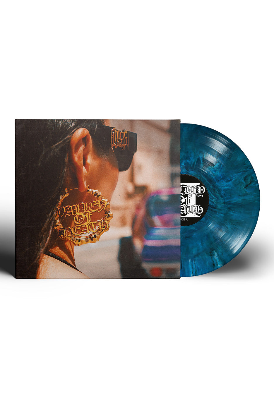 Lionheart - Valley Of Death Pt. II Ltd. Black Blue White - Marbled Vinyl | Neutral-Image