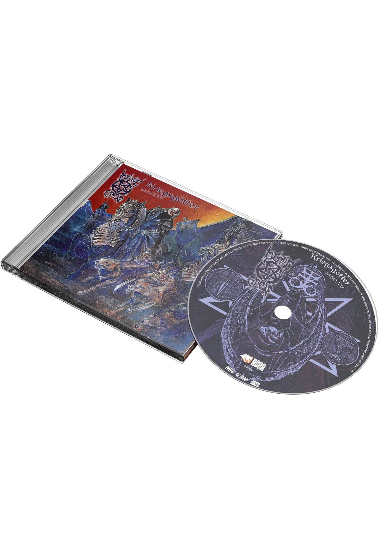 Mystic Circle - Kriegsgötter MMXXV - CD | Neutral-Image