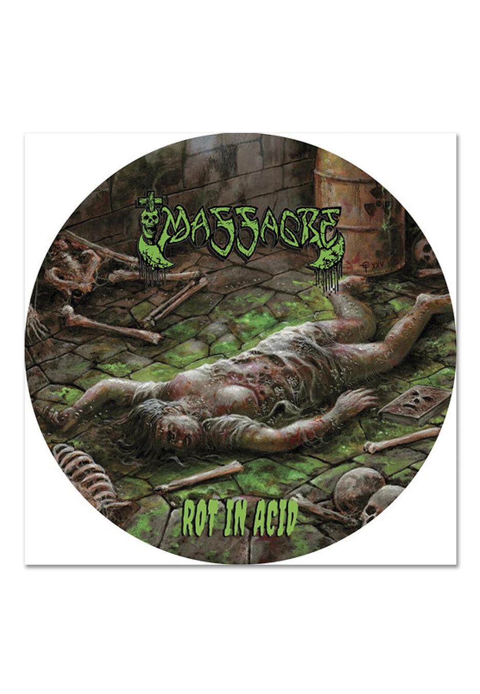 Massacre - Rot In Acid Ltd. Picture - Colored 7 Inch | Neutral-Image