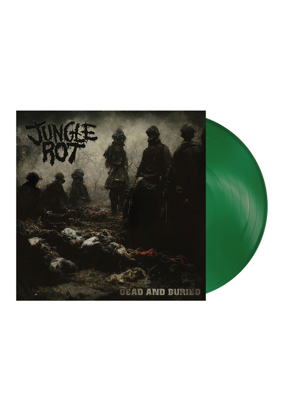 Jungle Rot - Dead And Buried Ltd. Green - Colored Vinyl | Neutral-Image