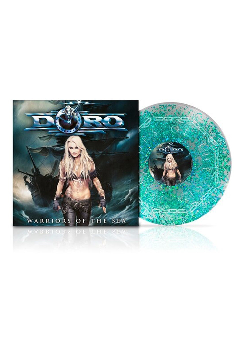 DORO & ワーロック/レア・ダイアモンズ【ヘビーメタルCD】 Doro - Warriors Of The Sea Ltd. Glitter Liquid - Colored Vinyl