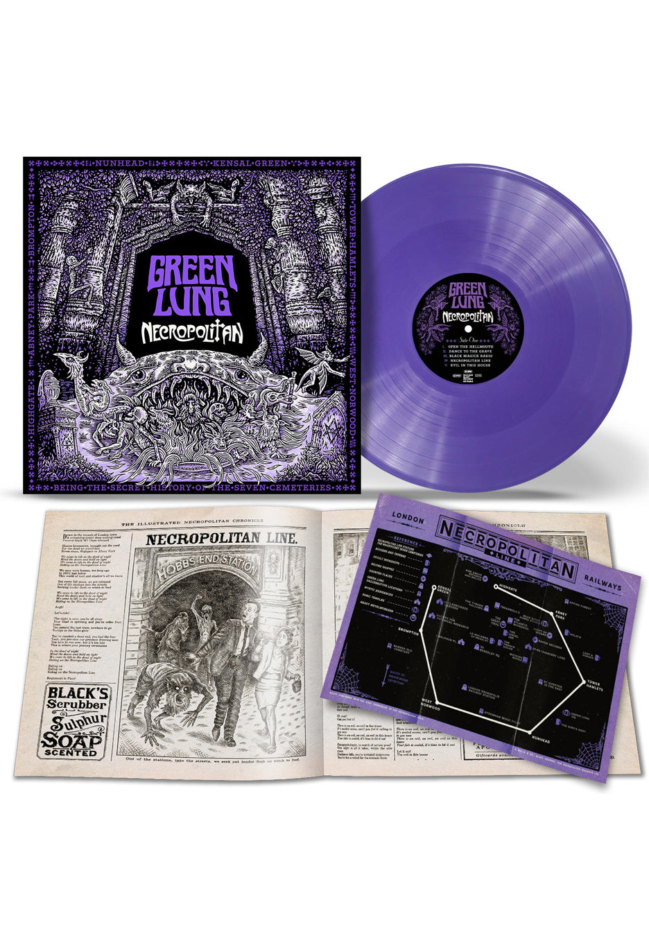 Green Lung - Necropolitan Purple - Colored Vinyl | Neutral-Image
