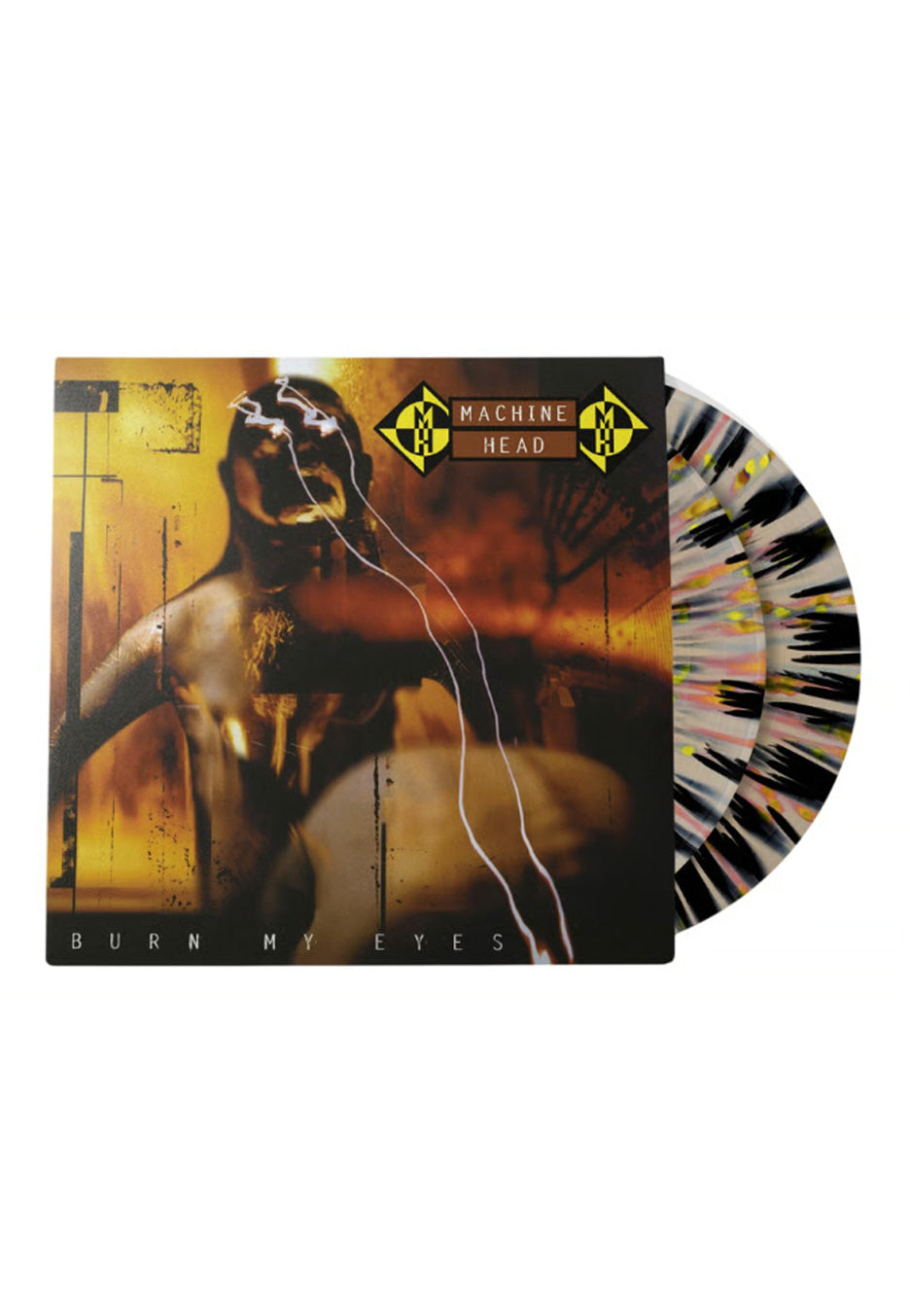 Machine Head - Burn My Eyes Ltd. Blood w/ Charred - Splattered 2 Vinyl | Neutral-Image