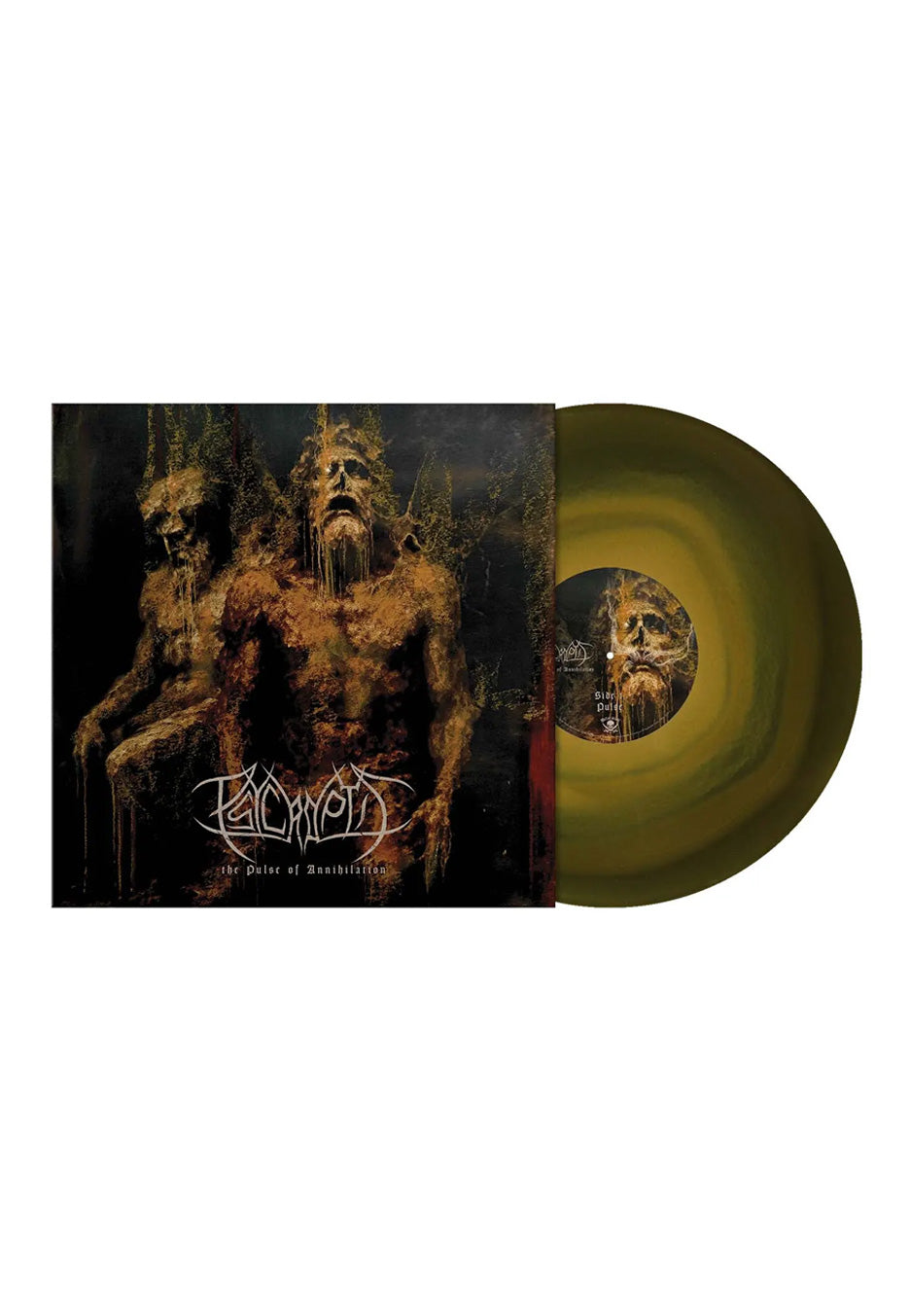 Psycroptic - The Pulse of Annihilation Ltd. Swamp Green Gold Melt - Colored Vinyl | Neutral-Image