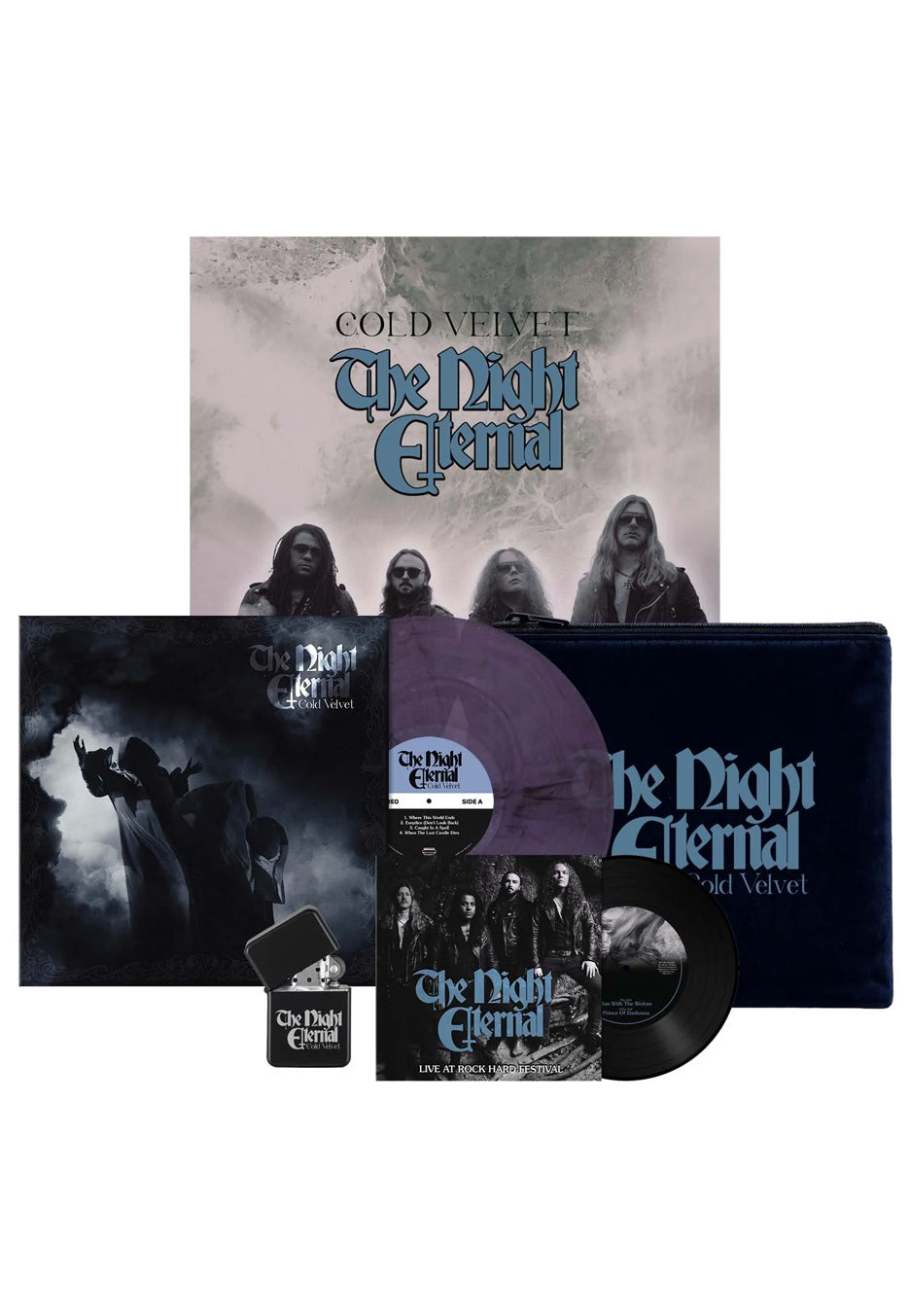 The Night Eternal - Cold Velvet Ltd. Clear Purple w/ Black Smoke - Vinyl Boxset | Neutral-Image