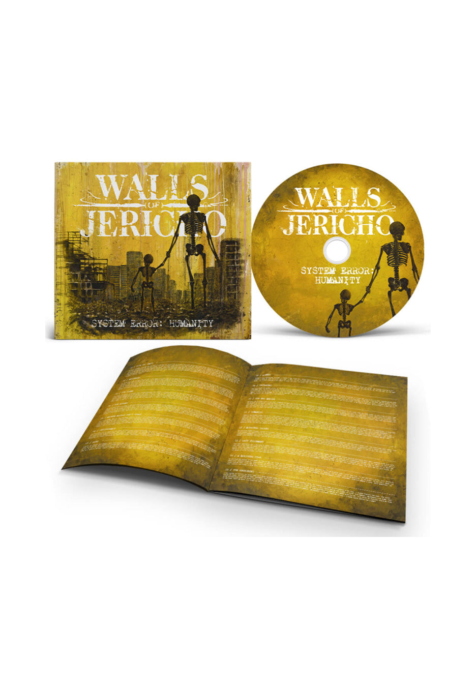 Walls Of Jericho - System Error: Humanity - Digipak CD | Neutral-Image