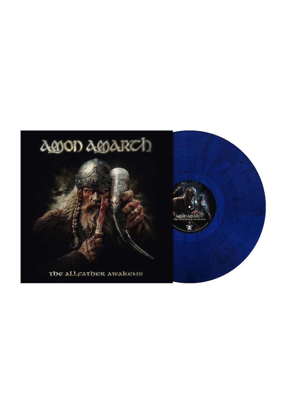 Amon Amarth - The Allfather Awakens Wave Ruler Blue - Marbled Vinyl | Neutral-Image