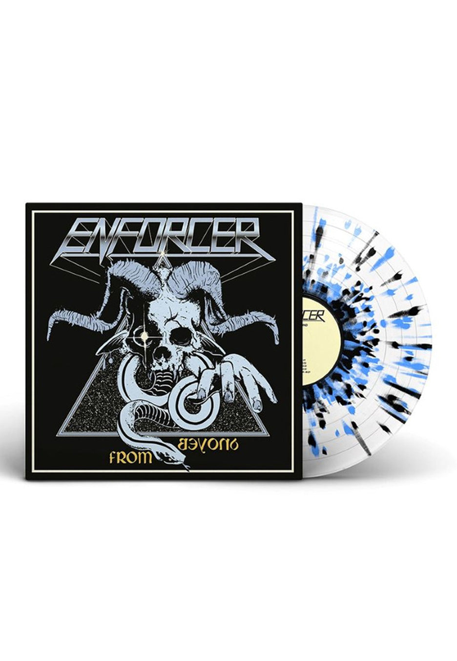 Enforcer - From Beyond Ltd. Clear w/ Black/Blue - Splattered Vinyl | Neutral-Image
