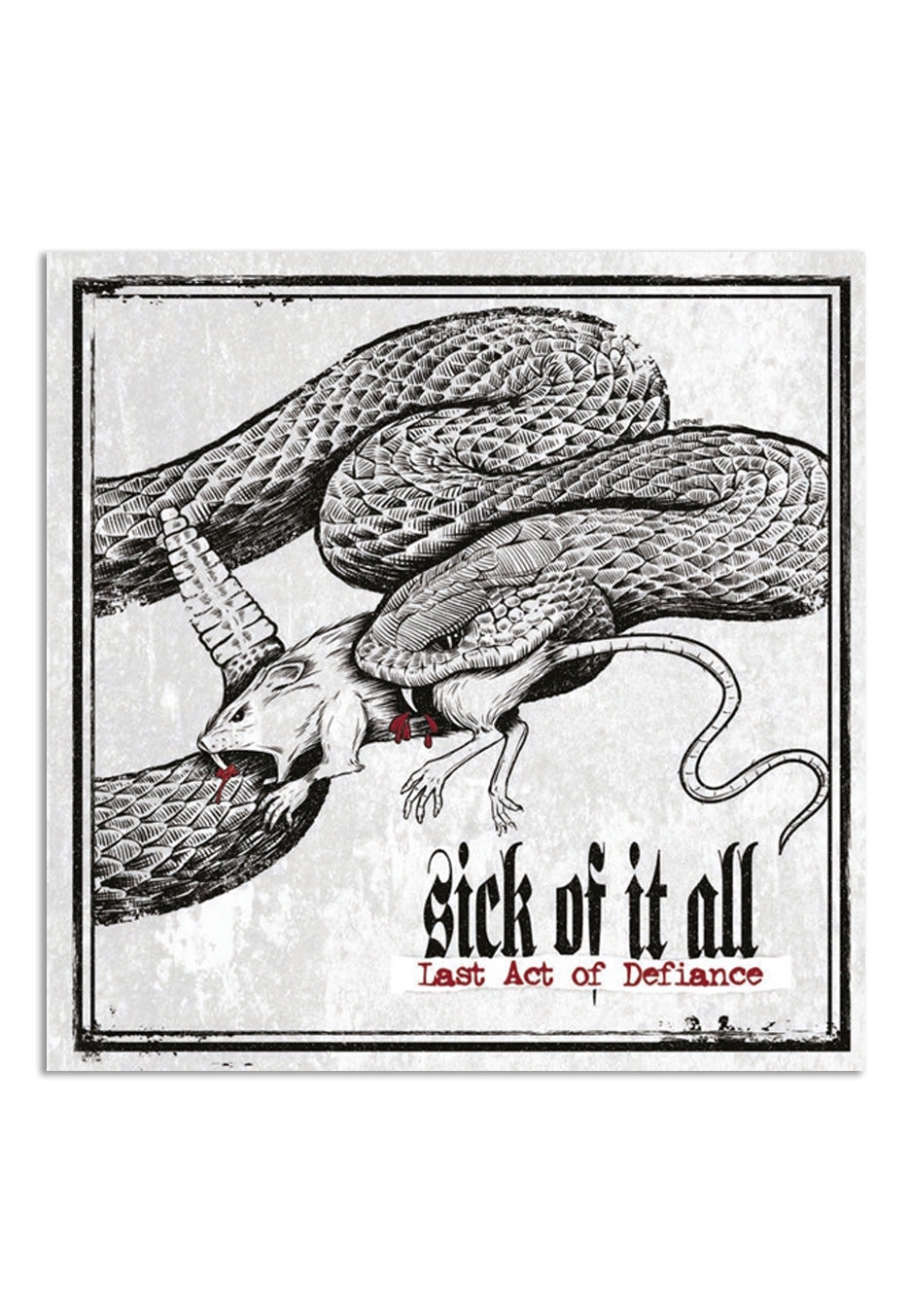 Sick Of It All Last Act Of Defiance CD