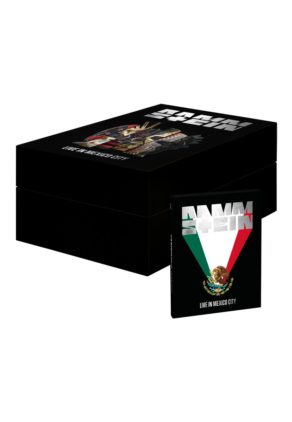 Rammstein Live In Mexico City Ltd. Lucha Libre Head & Mask Edition 2 CD + Blu Ray Boxset