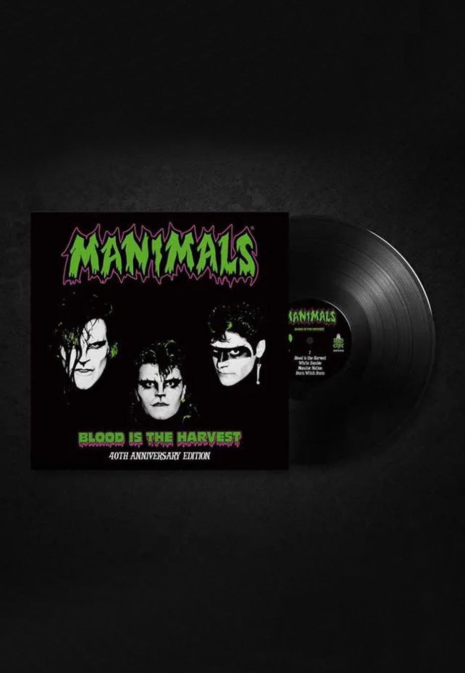 Manimals Blood Is The Harvest 40th Anniversary Vinyl