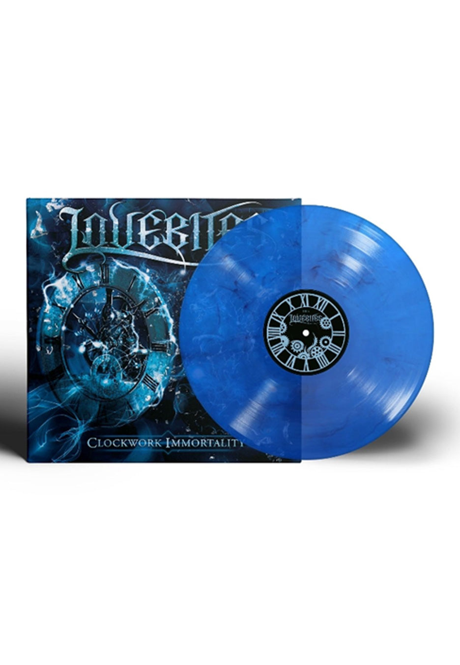 Lovebites Clockwork Immortality Ltd. Blue/Transparent Marbled Vinyl
