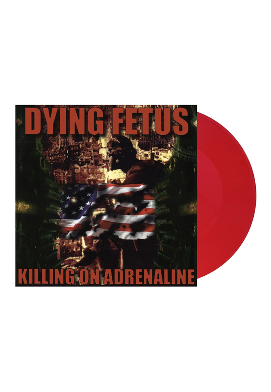 Dying Fetus Killing On Adrenaline Ltd. Red Colored Vinyl