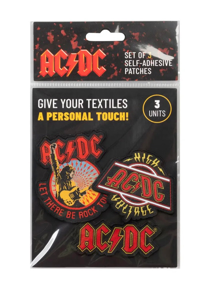 AC/DC - Set Of 3 - Patch | Neutral-Image