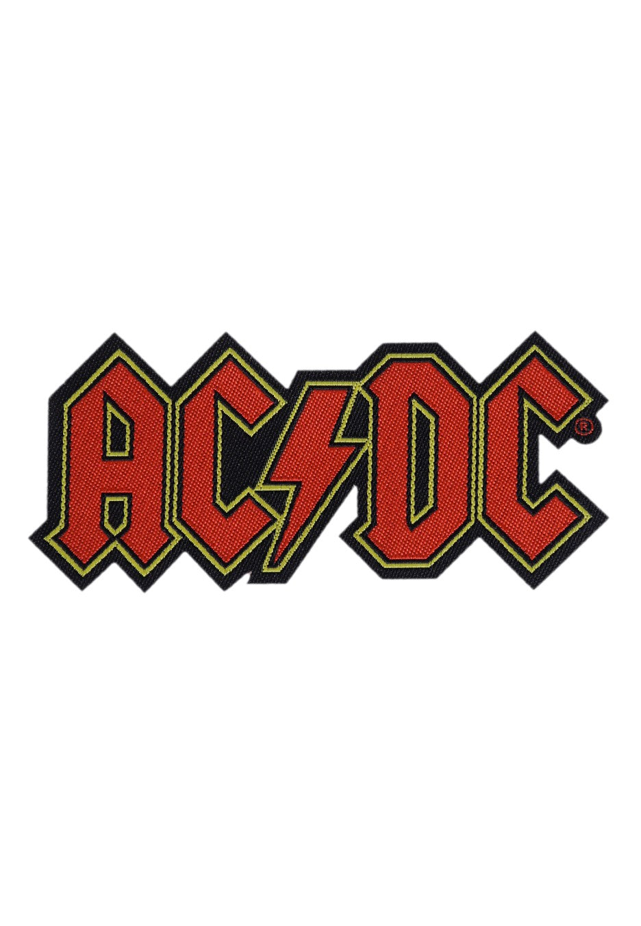 AC/DC Logo Die Cut Patch