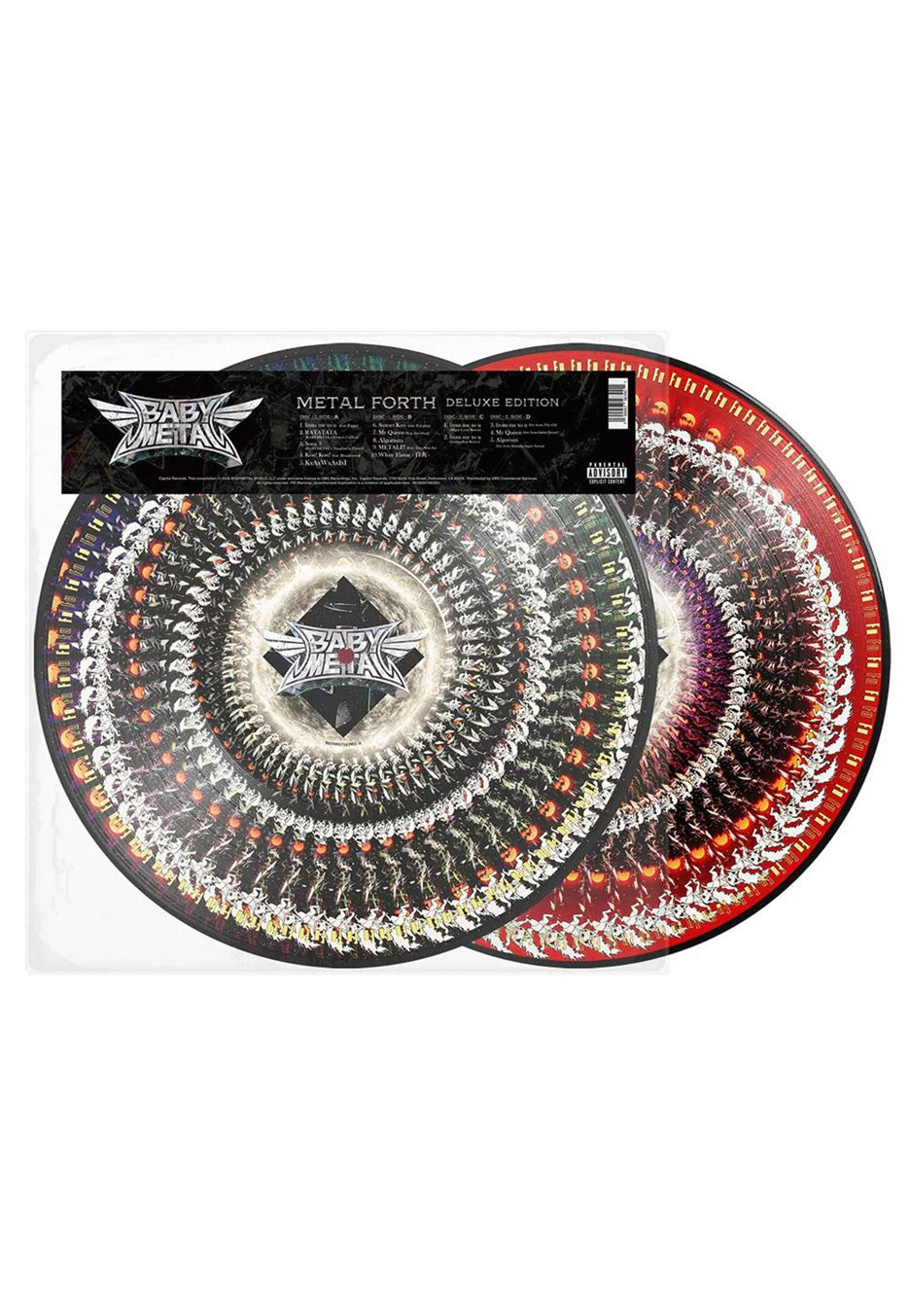 Babymetal Metal Forth (Deluxe) Ltd. Zoetrope Colored 2 Vinyl