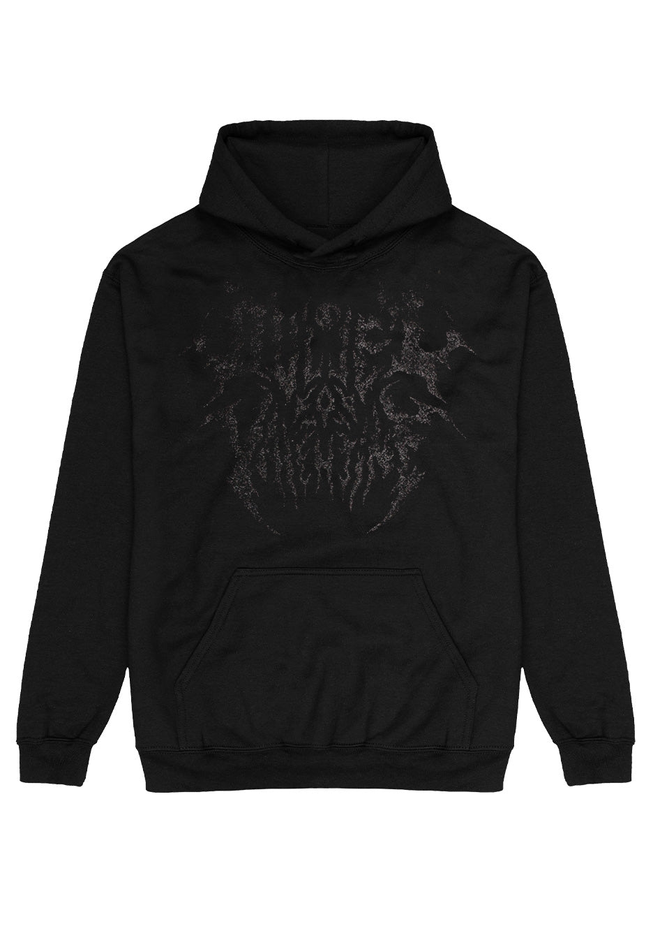 Bullet For My Valentine - Black Metal Logo Limited Black On Black