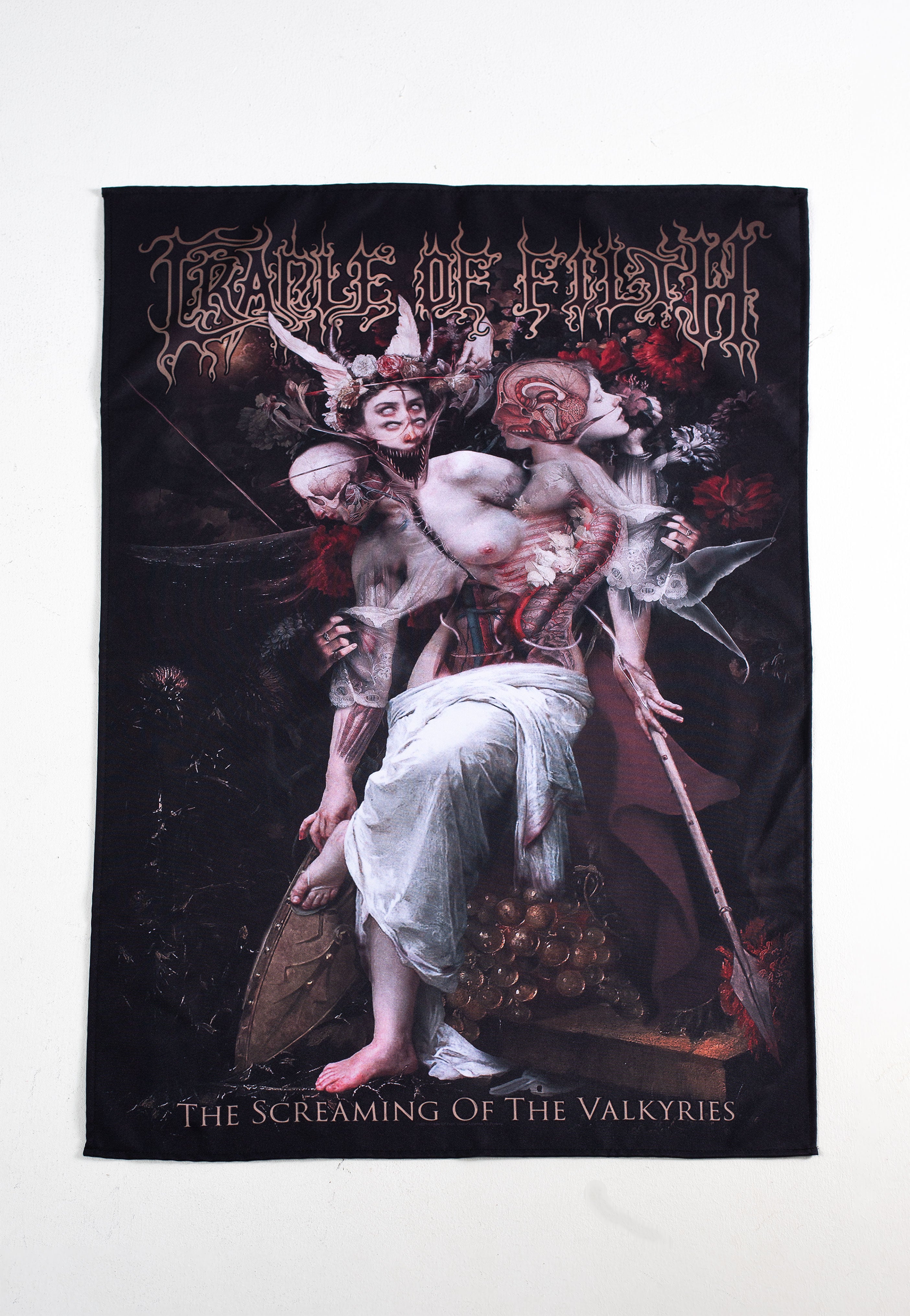 Cradle Of Filth - The Screaming Of The Valkyries - Flag | Neutral-Image