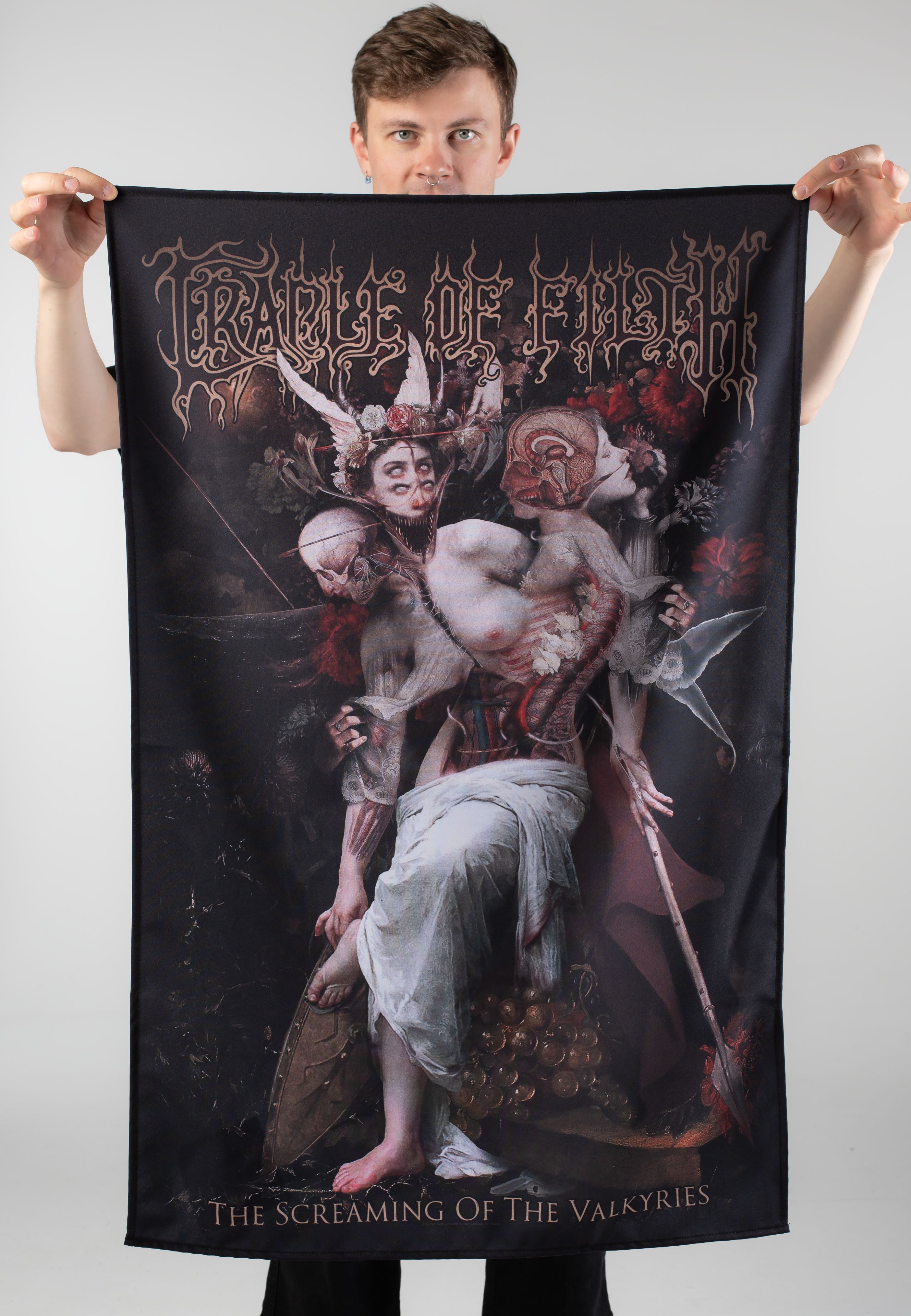 Cradle Of Filth - The Screaming Of The Valkyries - Flag | Neutral-Image