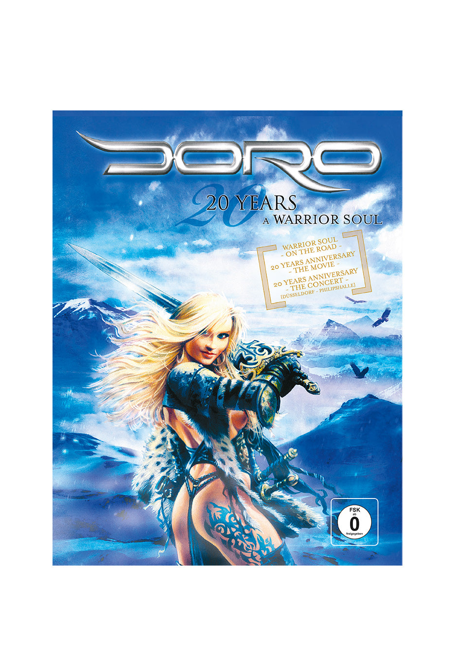 Doro 20 Years A Warrior Sould 2 DVD + CD