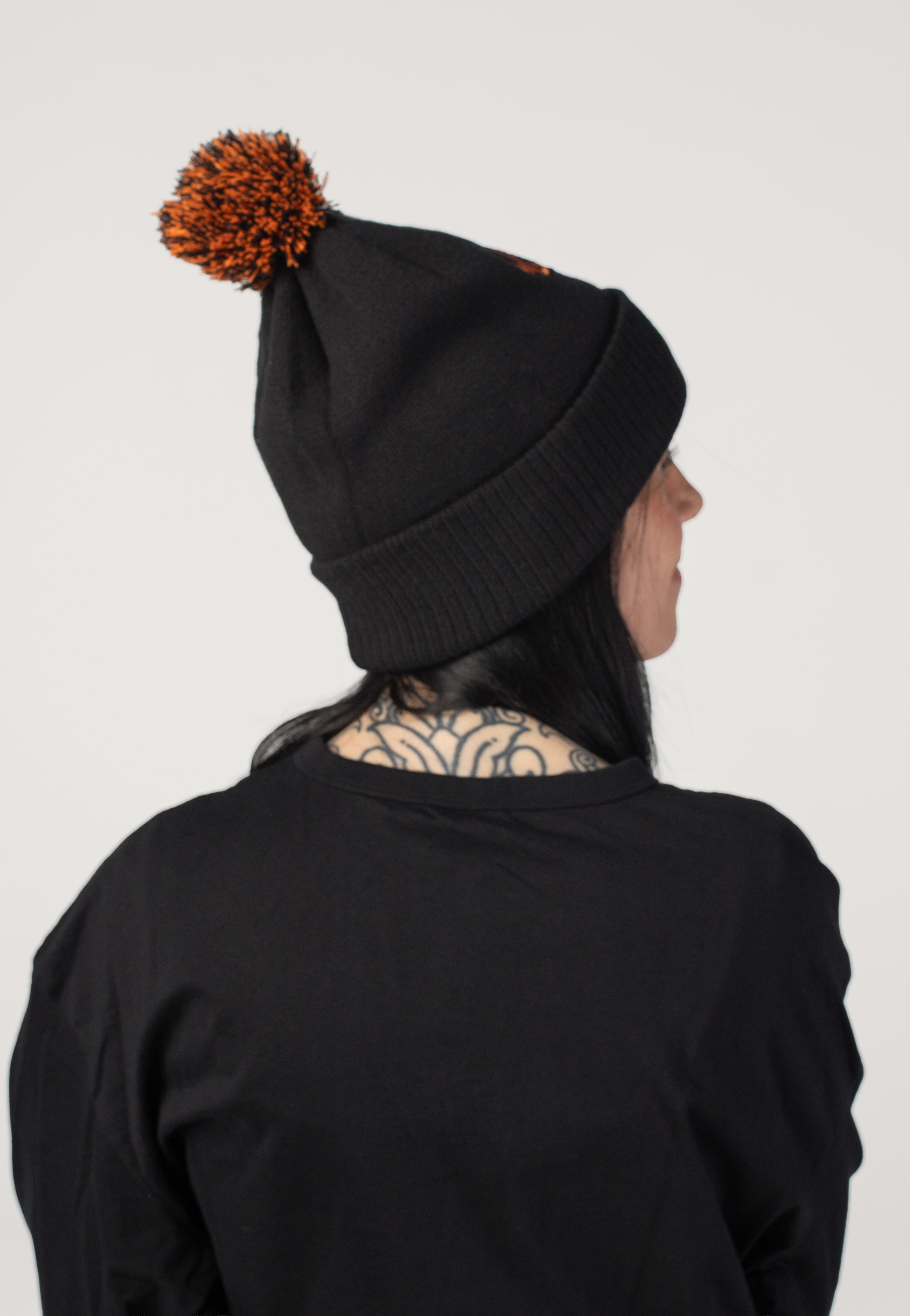 Helloween - 40 Years Pumpkin Logo Pom - Beanie | Neutral-Image
