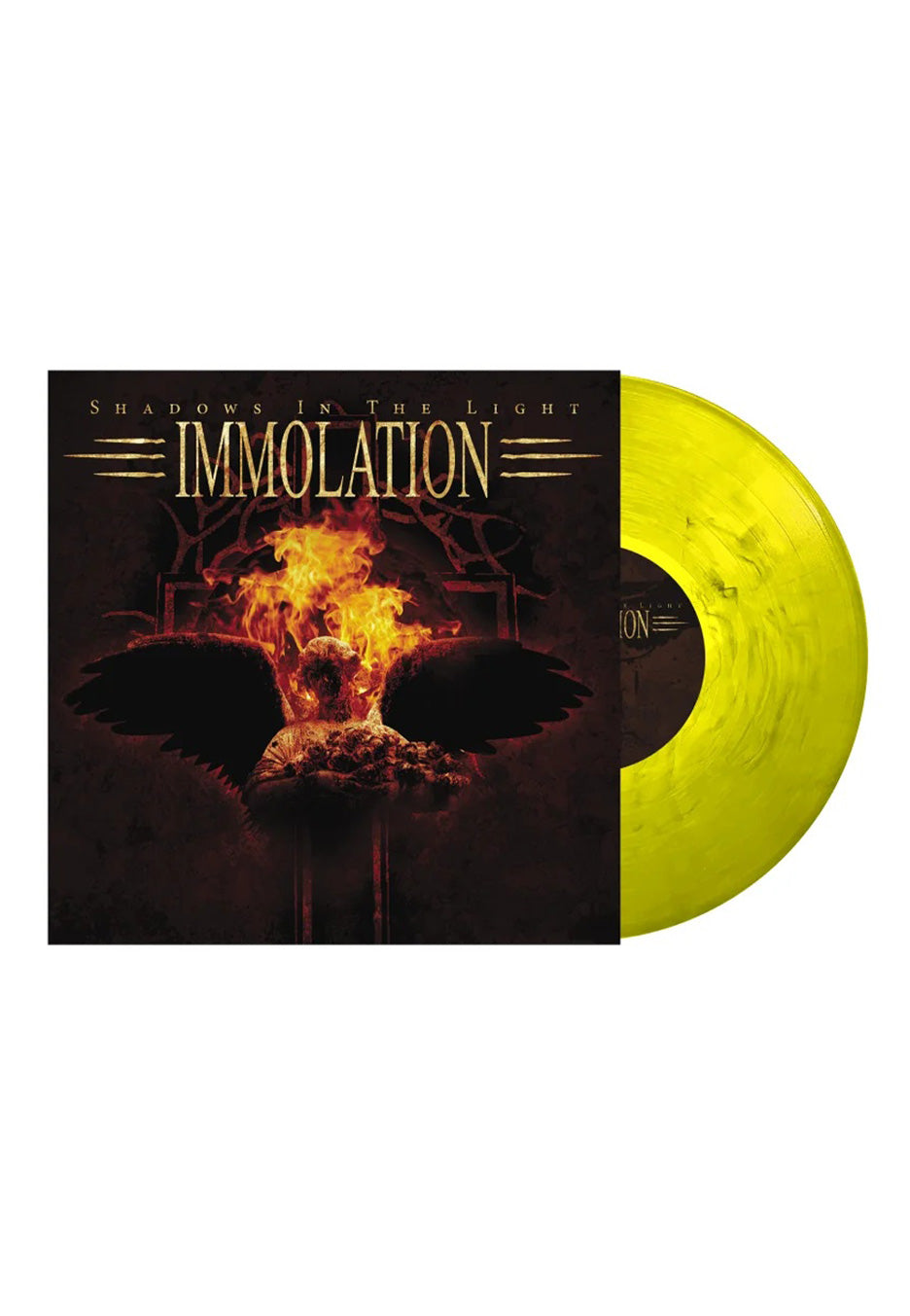 Immolation - Shadows In The Light Ltd. Yellow/Black - Marbled Vinyl | Neutral-Image