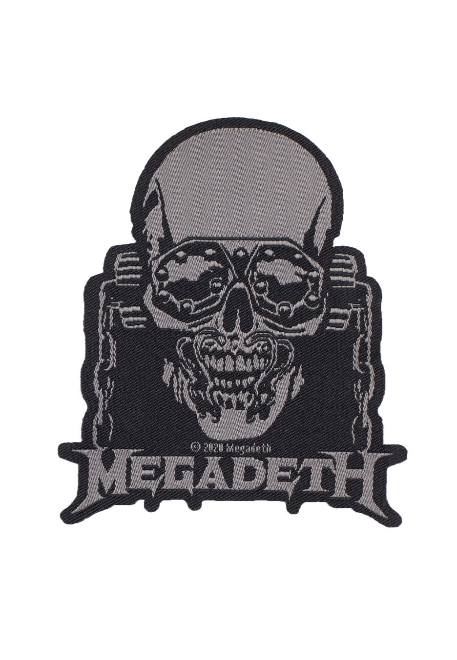 Megadeth Vic Rattlehead Cut-Out Patch