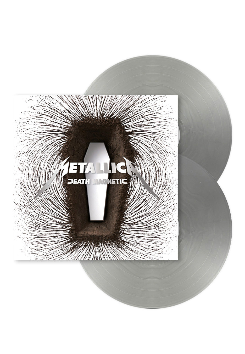 Metallica Death Magnetic Magnetic Silver Ltd. Colored 2 Vinyl