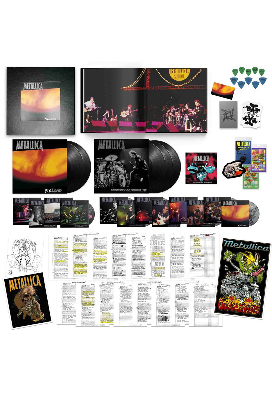 Metallica ReLoad Remastered 2025 Ltd. Vinyl Boxset