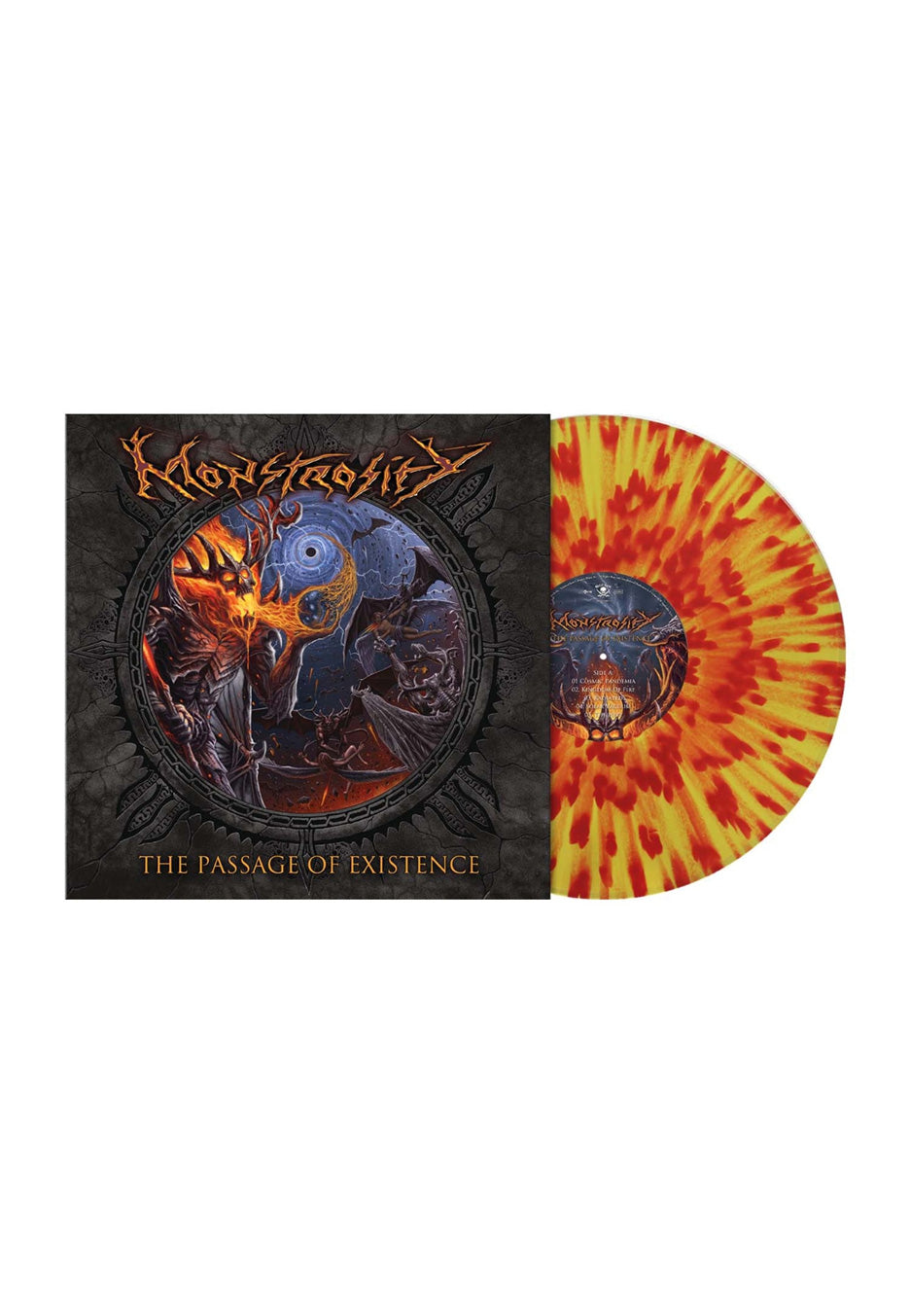 Monstrosity The Passage Of Existence Fire Splattered Vinyl