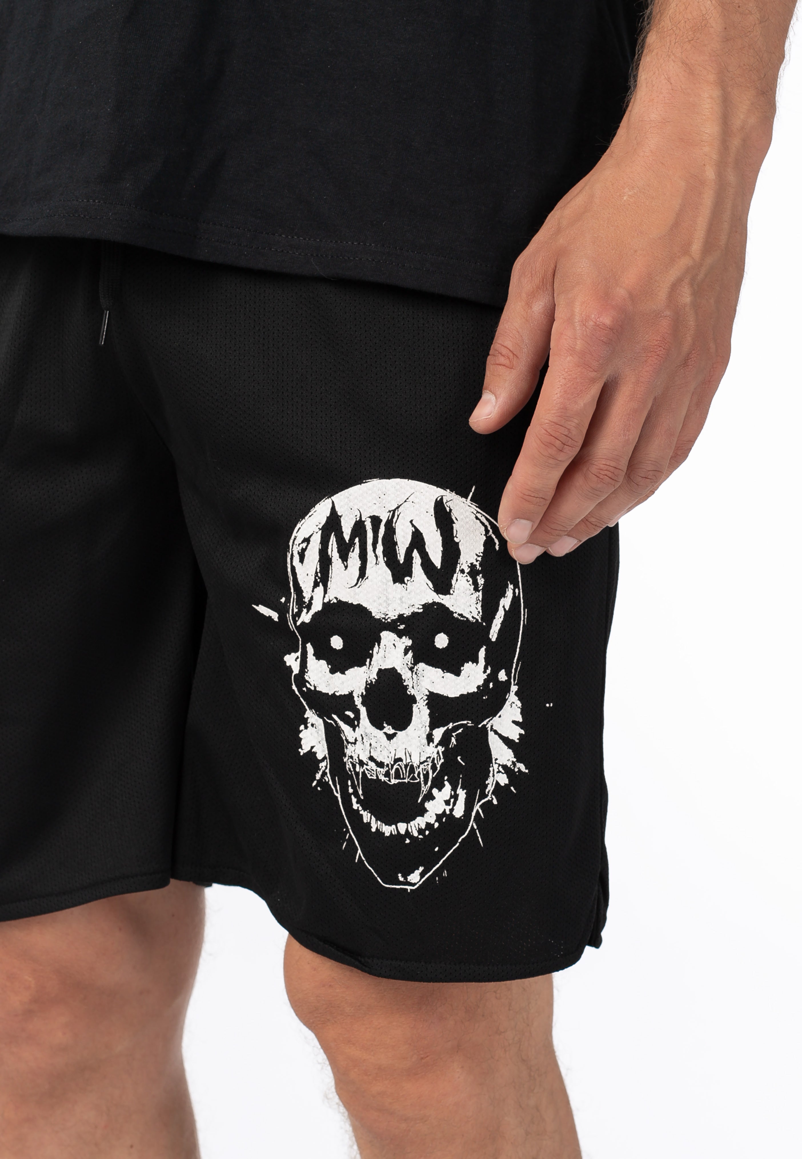 Motionless In White - Screaming Skull - Shorts | Men-Image