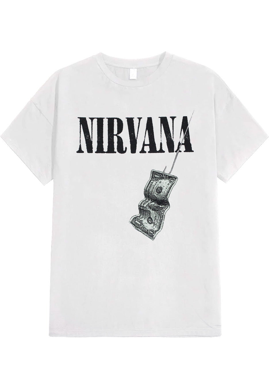 Nirvana - Nevermind Dollar Loose White - T-Shirt | Metal Hammer Shop