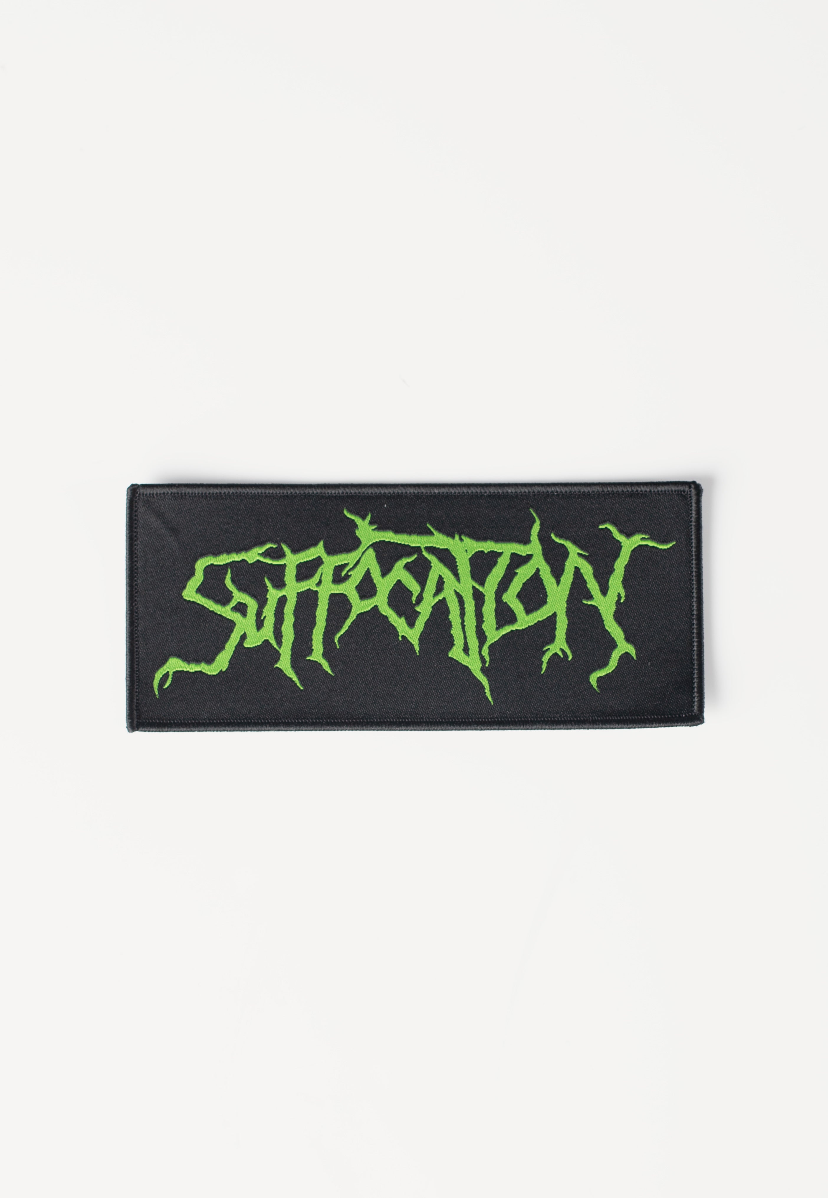 Suffocation - Green Logo - Patch | Neutral-Image