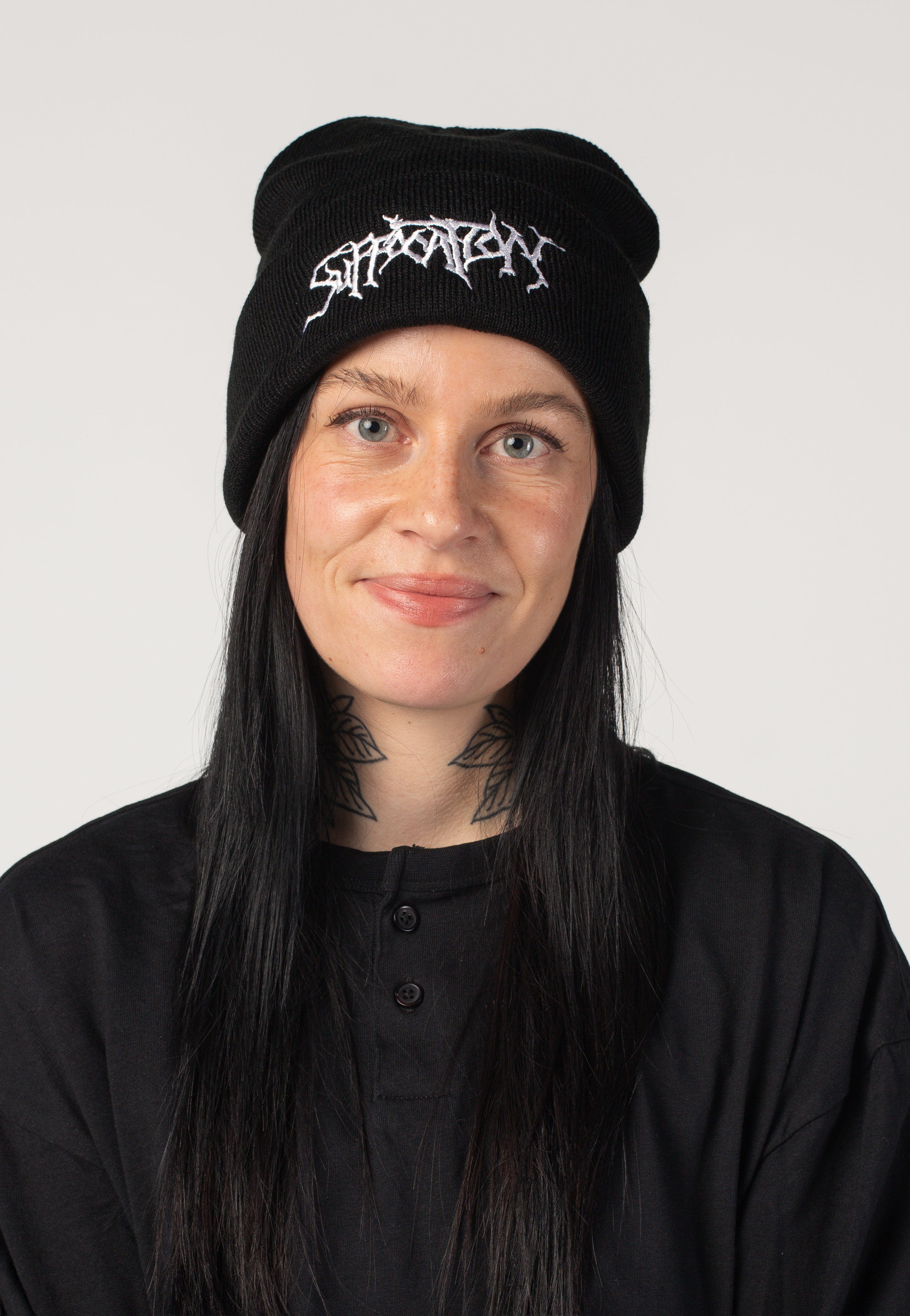 Suffocation - Logo - Long Beanie | Neutral-Image