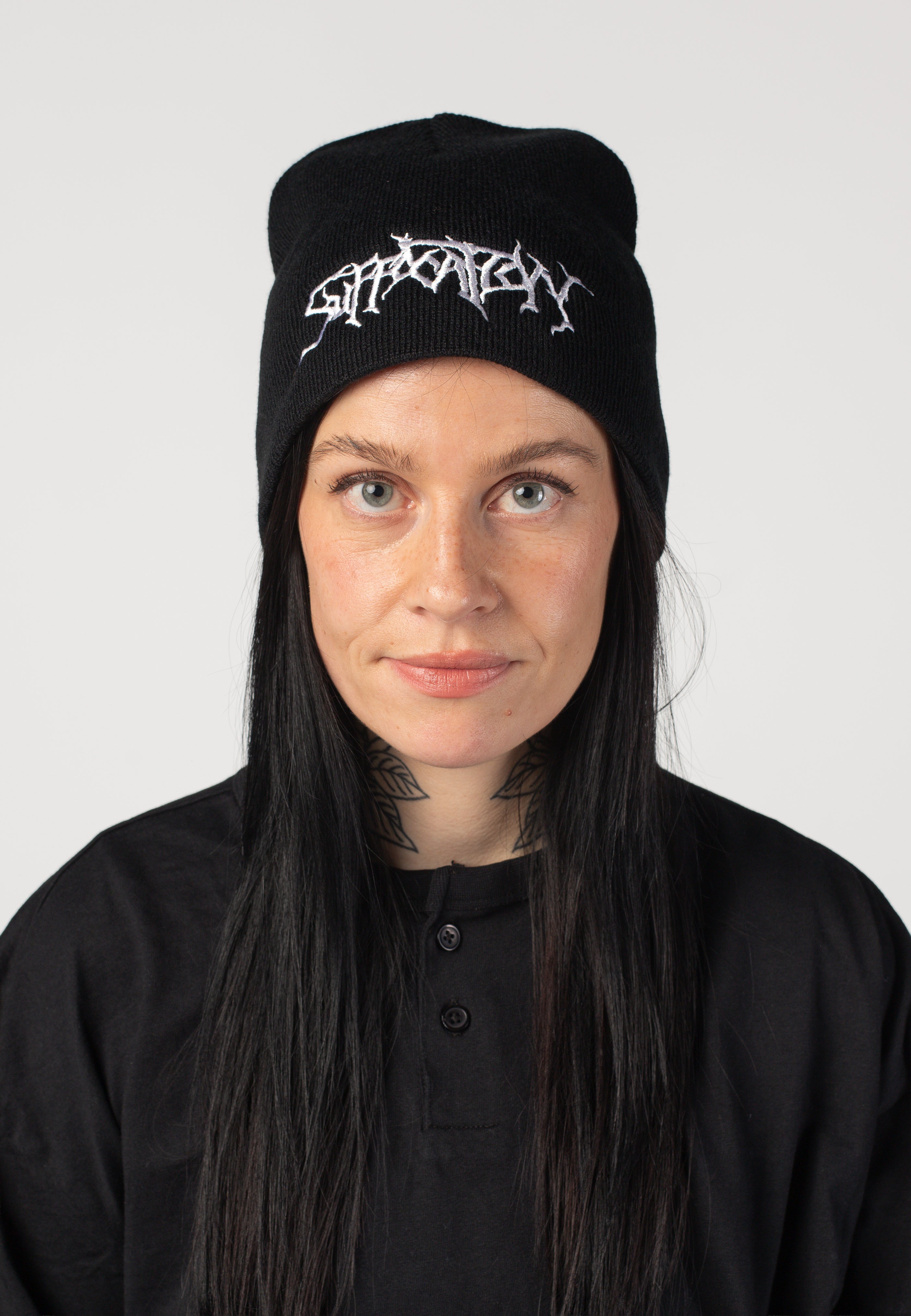 Suffocation - White Logo - Beanie | Neutral-Image