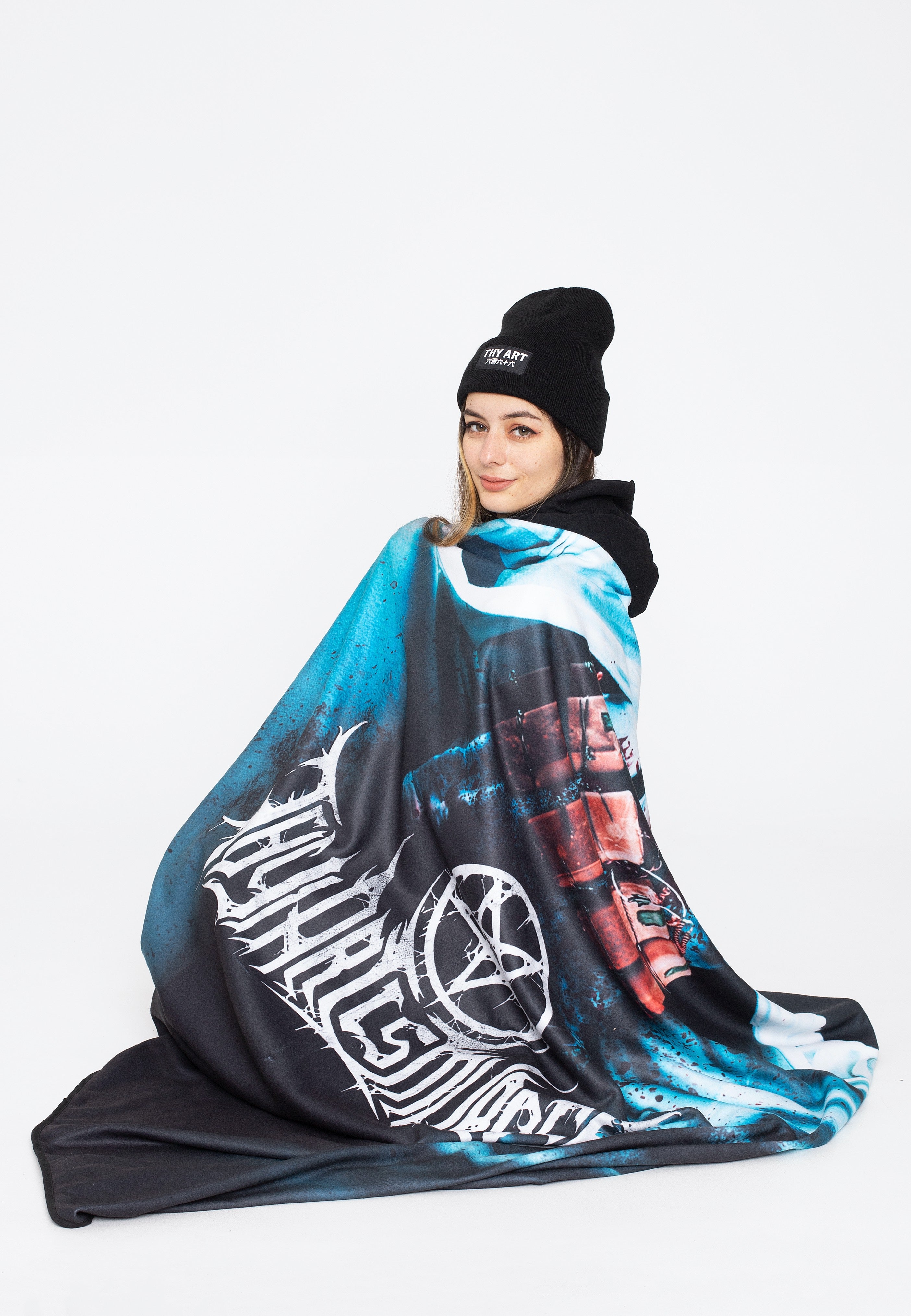 Thy Art Is Murder - Holy War Fleece - Blanket | Neutral-Image